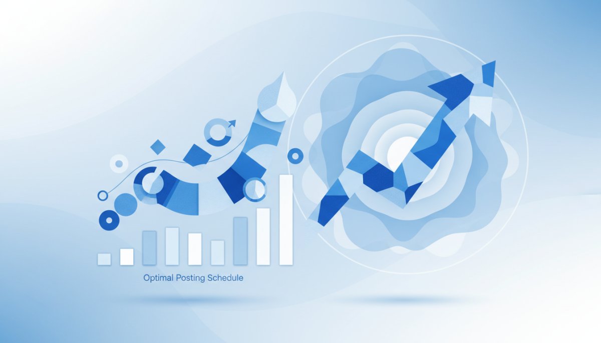 Instagram投稿頻度とエンゲージメント率の関係を示すグラフ