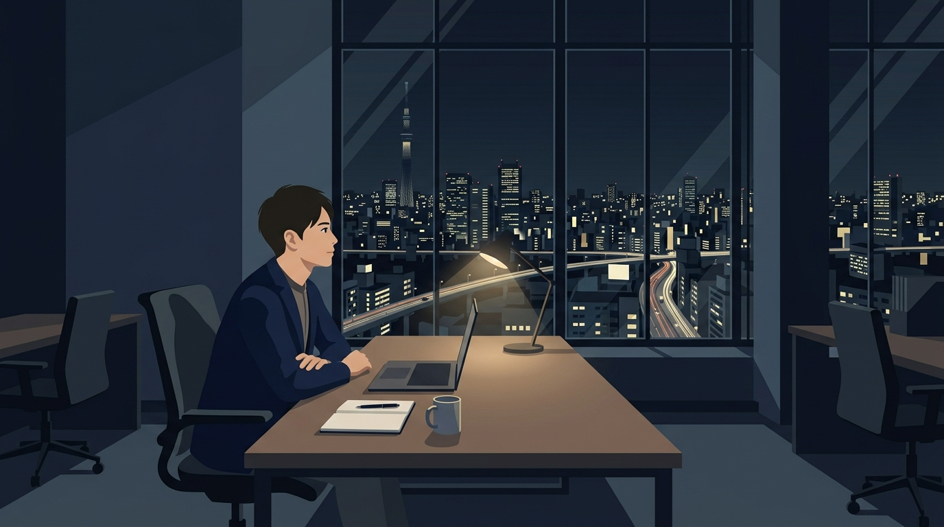 孤独な経営者のイメージ